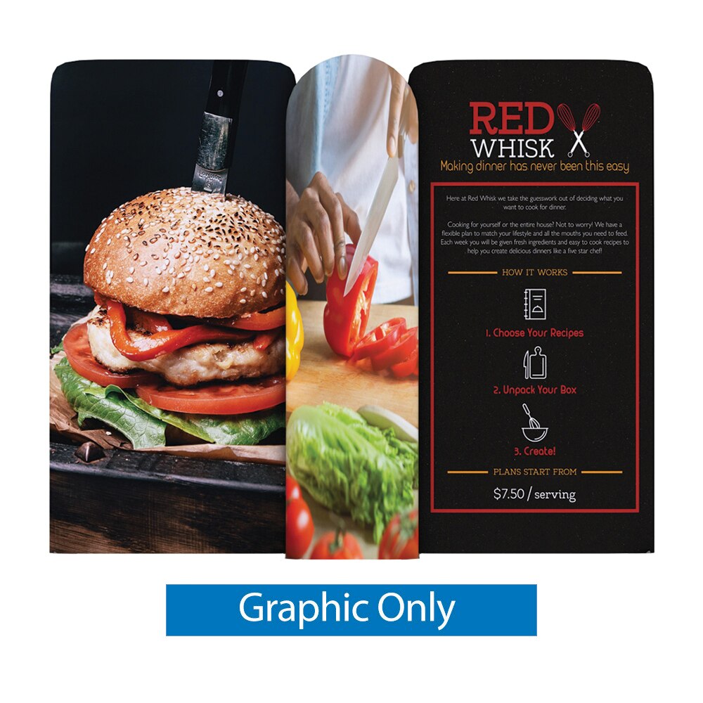 10 ft. Kit C EZ Tube® Connect (4'X2'X4') — Single Sided Graphic Only